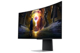 Samsung G85SD computerskærm 86,4 cm (34") 3440 x 1440 pixel UltraWide Quad HD OLED Sølv