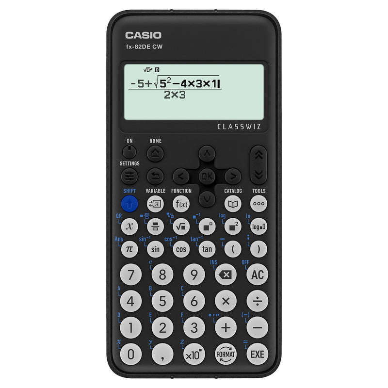 Casio FX-82DE CW regnemaskine Lomme Videnskabelig Sort