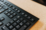 CHERRY KW 3000 tastatur Universel RF trådløst QWERTY Portugisisk Sort