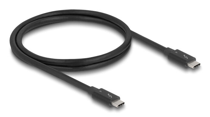 DeLOCK 81249 Thunderbolt kabel 1 m 40 Gbit/sek. Sort