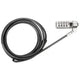 Targus ASP66GLX-S kabellås Sort 165 m