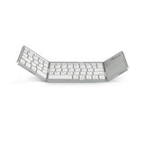 MediaRange MROS133 tastatur Kontor Bluetooth QWERTZ Sølv