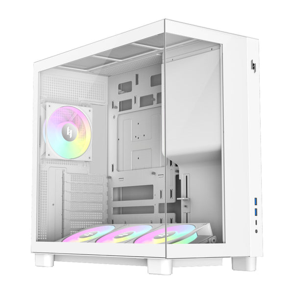 GameMax NEX C53 WH computeretui Hvid