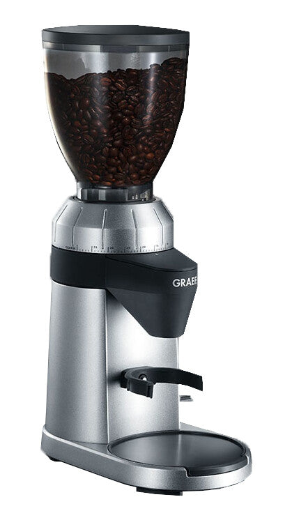 Graef CM 800 kaffemølle 128 W Sort, Sølv