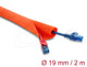 DeLOCK 19019 kabelbakke Orange 1,9 cm