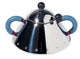 Alessi 9097 Sukkerskål Blå, Rustfrit stål Rustfrit stål
