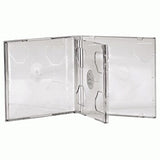 Hama CD Double Jewel Case, Pack 5 2 diske Transparent