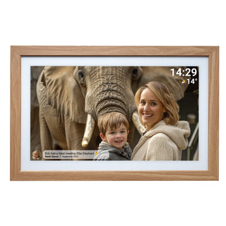Denver PFF-2162LW digital fotoramme Lysebrun 54,6 cm (21.5") Berøringsskærm Wi-Fi