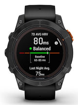 Garmin fēnix 7 Pro Solar Edition 3,3 cm (1.3") MIP 47 mm Digital 260 x 260 pixel Berøringsskærm Sort, Grå Wi-Fi GPS (satellit)