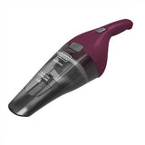 Black & Decker NVC115W håndholdt støvsuger Grå, Lilla Poseløs