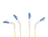 DeLOCK 88068 InfiniBand og fiberoptisk kabel 0,5 m LC Gul