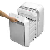 Fellowes LX Series Powershred LX21 papirmakulator Mikromakulering Grå, Hvid