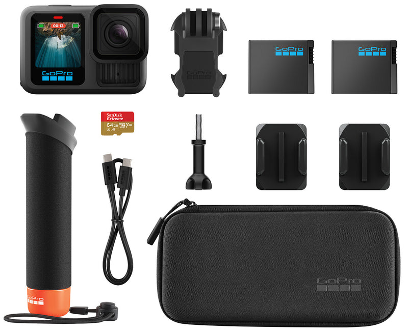 GoPro CHDRB-131-RW kamera til actionsport 27,6 MP 5.3K Ultra HD CMOS 25,4 / 1,9 mm (1 / 1.9") Wi-Fi 157 g