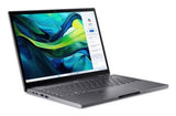 Acer Aspire Spin 14 ASP14-52MTN Intel Core Ultra 7 155U Laptop 35,6 cm (14") Berøringsskærm WUXGA 32 GB LPDDR5x-SDRAM 1 TB SSD Wi-Fi 6E (802.11ax) Windows 11 Home Tysk Grå