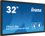 iiyama TF3239AS-B1AG computerskærm 80 cm (31.5") 1920 x 1080 pixel Fuld HD LED Berøringsskærm Sort