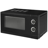 PKM MW700-17UB2B Sort Solo mikroovn Bordplade 17 L 700 W