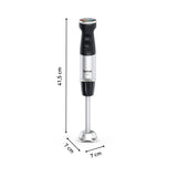Tefal Quickchef+ HB671830 blender Nedsænkning blender 1000 W Sort, Rustfrit stål