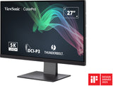 Viewsonic VP2788-5K computerskærm 68,6 cm (27") 5120 x 2880 pixel 5K Ultra HD LED Sort
