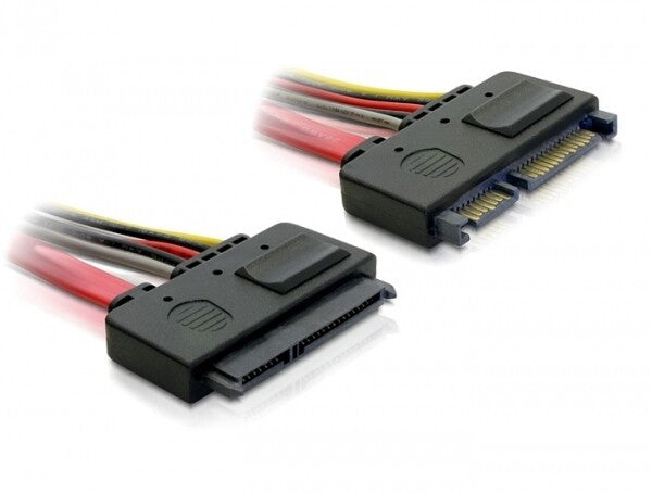 DeLOCK SATA Cable 0.2m SATA-kabel 0,2 m Rød