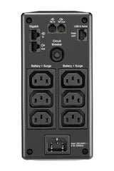 APC BR900MI UPS-enhed Interaktivt indgangsstik 0,9 kVA 540 W 6 AC stikkontakt(er)