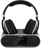 TechniSat StereoMan 2 DAB+ Headset Kabel & trådløs Musik Sort