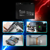 Extralink AKUMULATOR BATTERY ACCUMULATOR AGM 12V 18AH - Batterie - 18.000 mAh Blybatterier (VRLA) 13,5 V 18 At