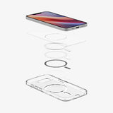Spigen Ultra Hybrid (MagFit) mobiltelefon etui 15,5 cm (6.1") Cover Transparent, Hvid