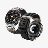 Spigen DuraPro Armor Band Sort Termoplastisk polyurethan (TPU)