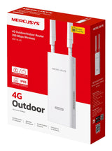 Mercusys MB118-4G trådløs router Hurtigt ethernet Enkelt band (2,4 GHz) Hvid