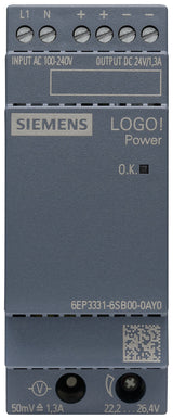Siemens 6EP3331-6SB00-0AY0 strømadapter og vekselret Indendørs Flerfarvet