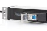 Digitus DN-95417 strømforsyningsenhed (PDU) 6 AC stikkontakt(er) 0U/1U Sort, Sølv