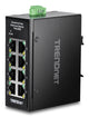Trendnet TI-ELC80 netværksswitch Ikke administreret Fast Ethernet (10/100) Sort