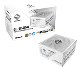 Asrock SL-850GW Steel Legend enhed til strømforsyning 850 W 20+4 pin ATX ATX Hvid