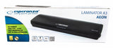 Esperanza EFL003 lamineringsmaskine Kold/varm lamineringsmaskine 250 mm/min Sort