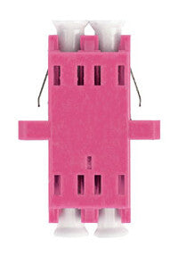 Lanberg FA-LCUP-MD41-0001-VT fiber adapter LC 1 stk Lilla, Hvid