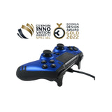Lexip METALTECH Blå USB Gamepad Analog/digital PC, PlayStation 4