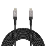 Gembird CCBP-USB4-CMCM240-1.5M USB-kabel USB4 Gen 3x2 1,5 m USB C 40 Gbit/sek. 240 W Sort, Sølv