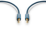 ClickTronic 70482 lydkabel 10 m 3.5mm Blå