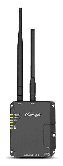 Milesight UR32S-L04EU-P trådløs router Hurtigt ethernet Enkelt band (2,4 GHz) 4G Sort