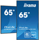 iiyama LH6541UHS-B1AG skilte display 163,8 cm (64.5") LCD 500 cd/m² 4K Ultra HD Sort 24/7
