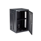 StarTech.com RK1820WALHM stativ 18U Vægmonteret stativ Sort