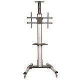 StarTech.com STNDMTV70 skærmbeslag til skiltning 190,5 cm (75") Sort, Rustfrit stål