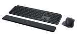 Logitech 920-010932 tastatur Mus inkluderet Kontor RF trådløs + Bluetooth QWERTY UK international Grafit