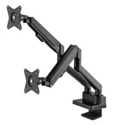 Manhattan 461887 skærmbeslag og -stativer 81,3 cm (32") Skrivebord Sort