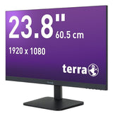 TERRA 2427W computerskærm 60,5 cm (23.8") 1920 x 1080 pixel Fuld HD LCD Sort