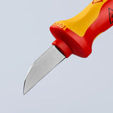 Knipex 98 52 Orange, Rød Fast klingekniv