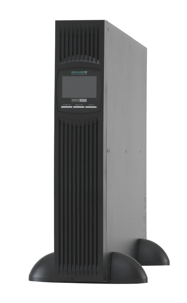 ONLINE USV-Systeme ZINTO 2000 UPS-enhed Interaktivt indgangsstik 2 kVA 1800 W 8 AC stikkontakt(er)