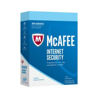 McAfee Internet Security 2018 1Y Antivirus-sikkerhed 1 licens(er) 1 År