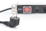 Digitus DN-95403 overspændingsbeskytter Sort 7 AC stikkontakt(er) 250 V 2 m