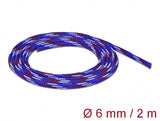 DeLOCK 20741 kabelbakke Blå, Rød, Hvid